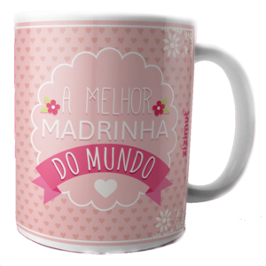 caneca para madrinha