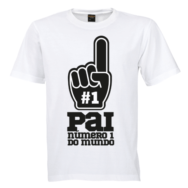 Camiseta pai numero 1 do mundo