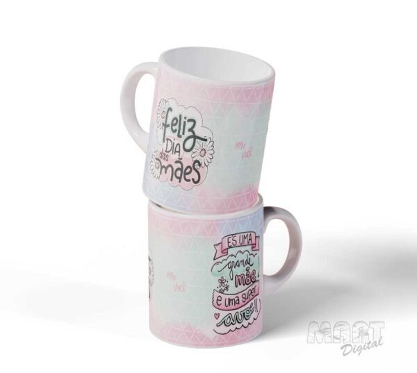 caneca feliz dia das mães