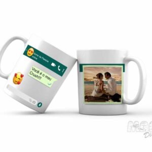 Caneca dia dos namorados whatsapp