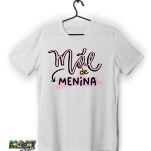 camiseta mãe de menina