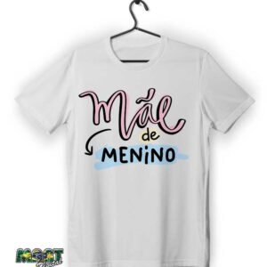 camiseta mãe de menino