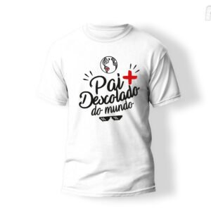 camiseta pai mais descolado do mundo