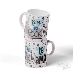 Caneca papai do rock