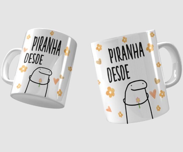 Caneca flork piranha desde