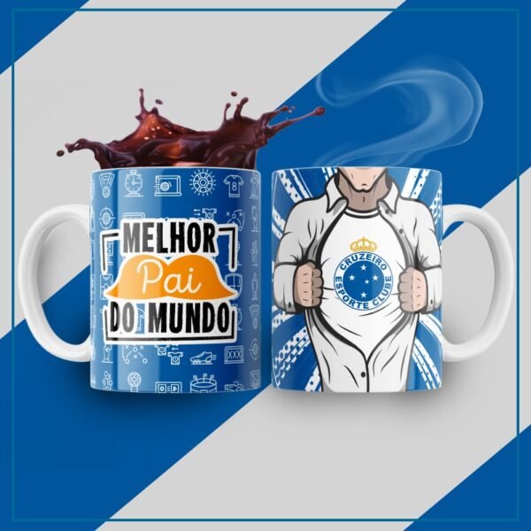 Caneca Pai Torcedor Cruzeiro