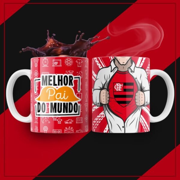 Caneca Pai Torcedor Flamengo