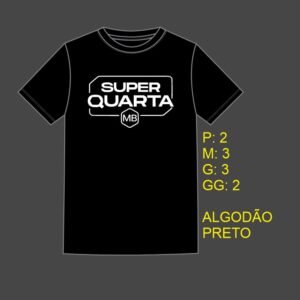 10 camisetas preta MB