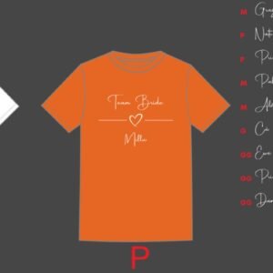 CAMISETAS TEAM BRIDE