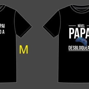 02 camisetas preta papai