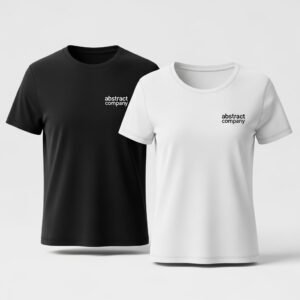 Camiseta Personalizada com Logotipo no Peito Esquerdo – Modelos Unissex e Babylook